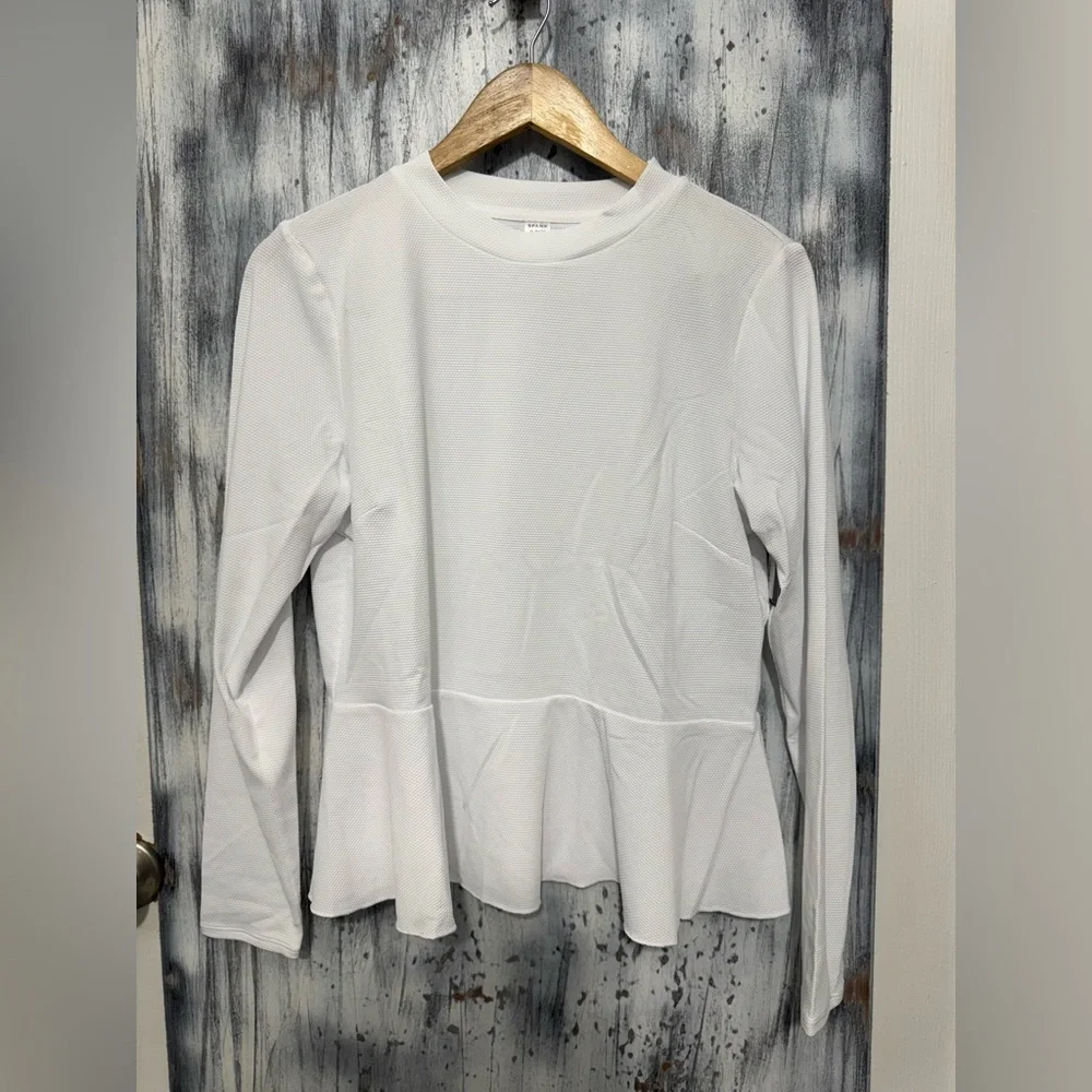 SPANX Pique Long Sleeve Swim Shirt
Crisp White ~ NWT - Picture 3 of 13